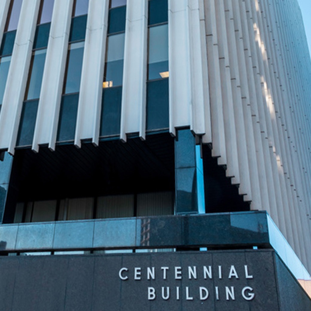 The Centennial Building Sidewalk Real Estate Development