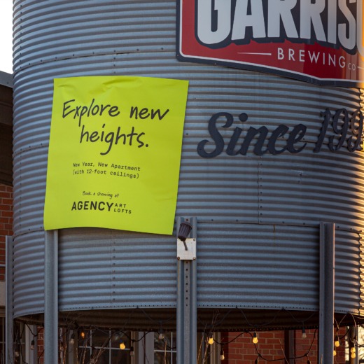 Giant New Year’s Resolutions Cover Downtown Halifax Streets